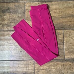 Lululemon wunder train leggings